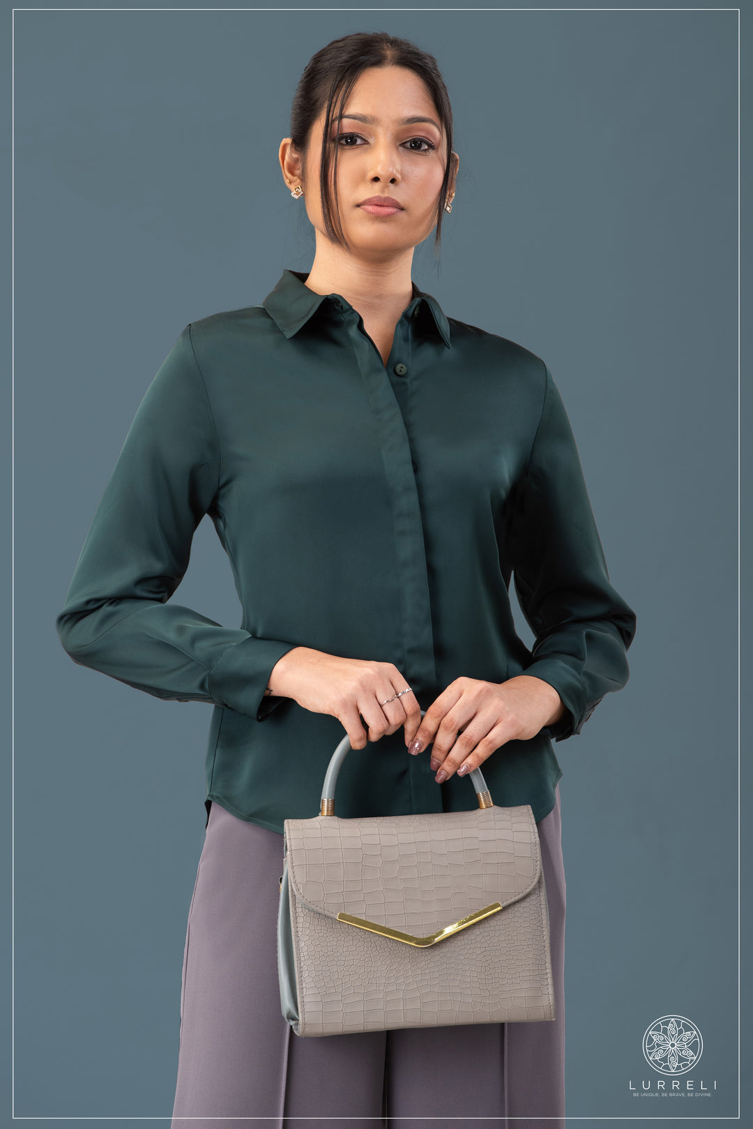 Solid Work Wear Blouse