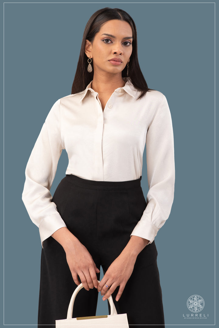 Solid Work Wear Blouse
