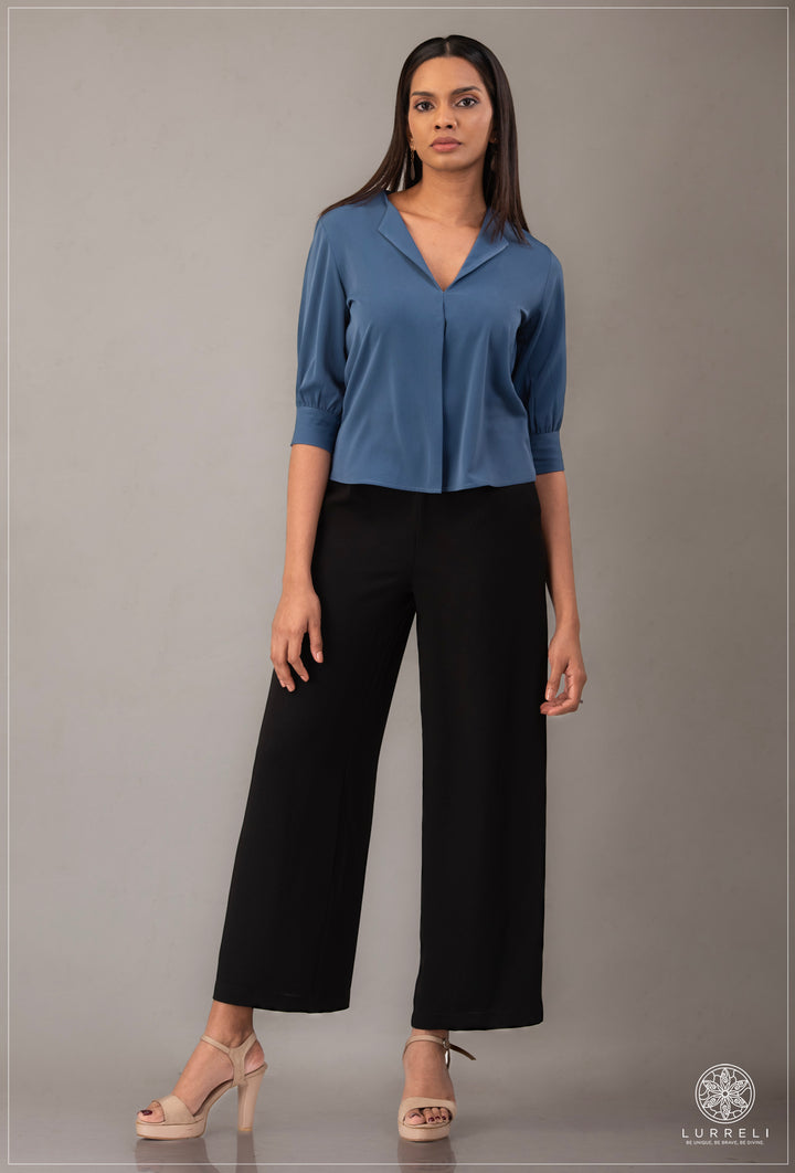 V Neck Work Wear Top
