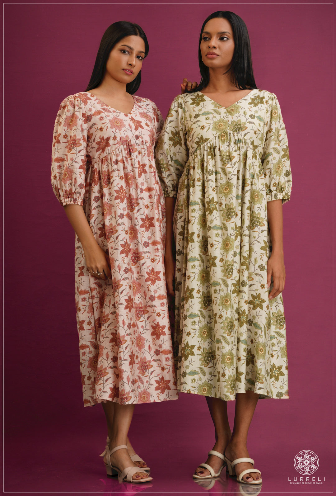 Similar floral dresses