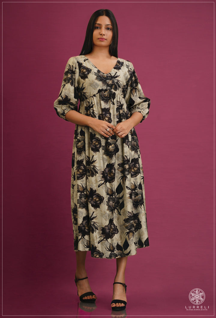 Similar floral dresses