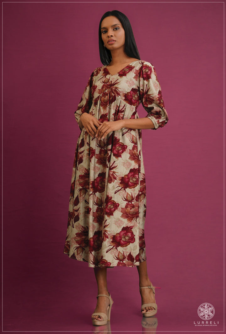 Similar floral dresses