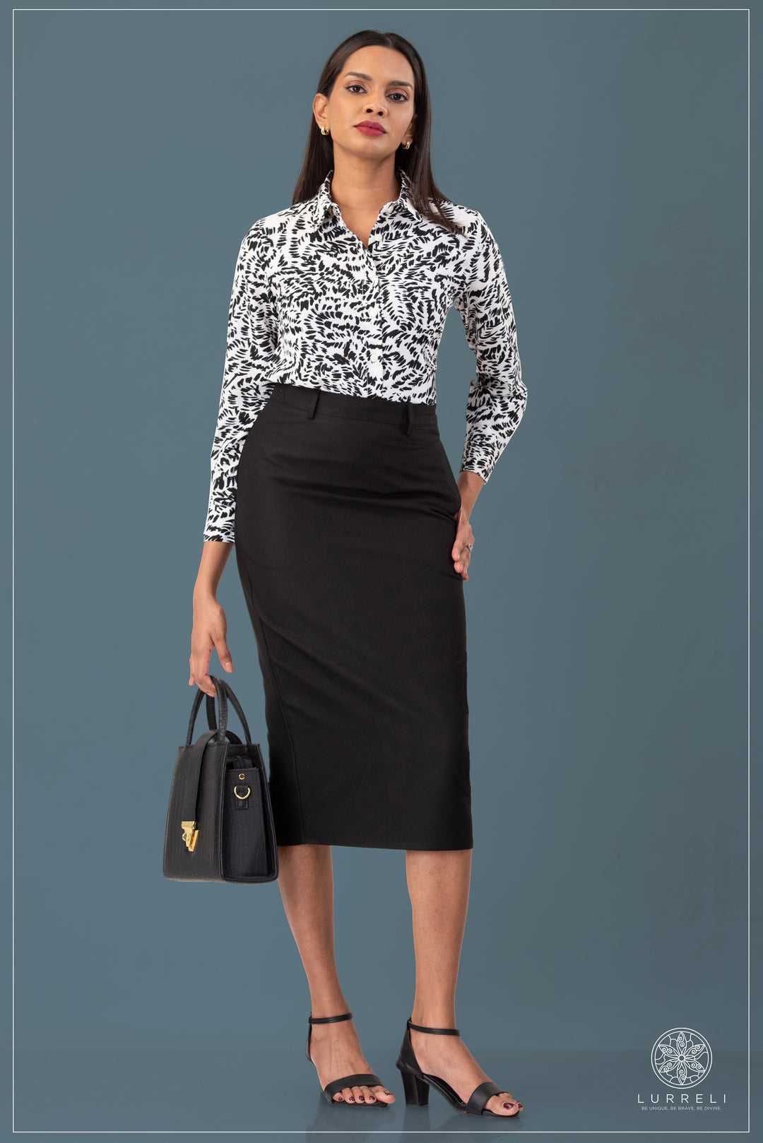 Printed Work Wear Blouse