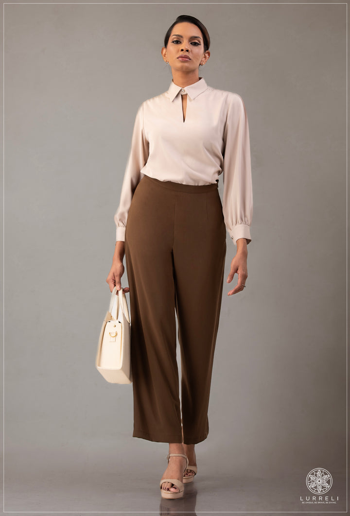 Solid Work Wear Blouse