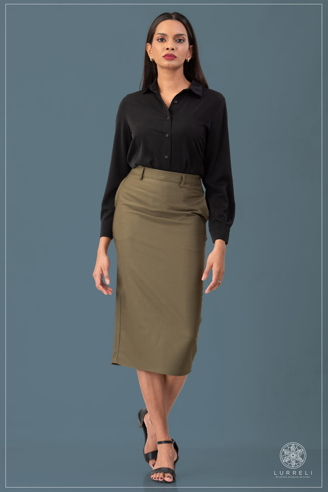 Basic Midi Long Skirt