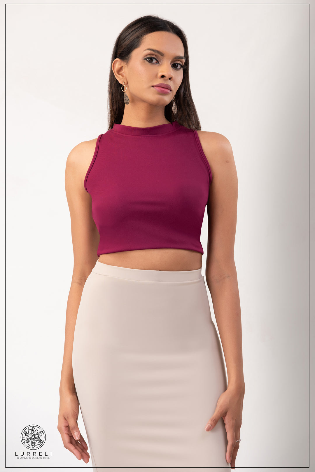 Kurve Mock crop top