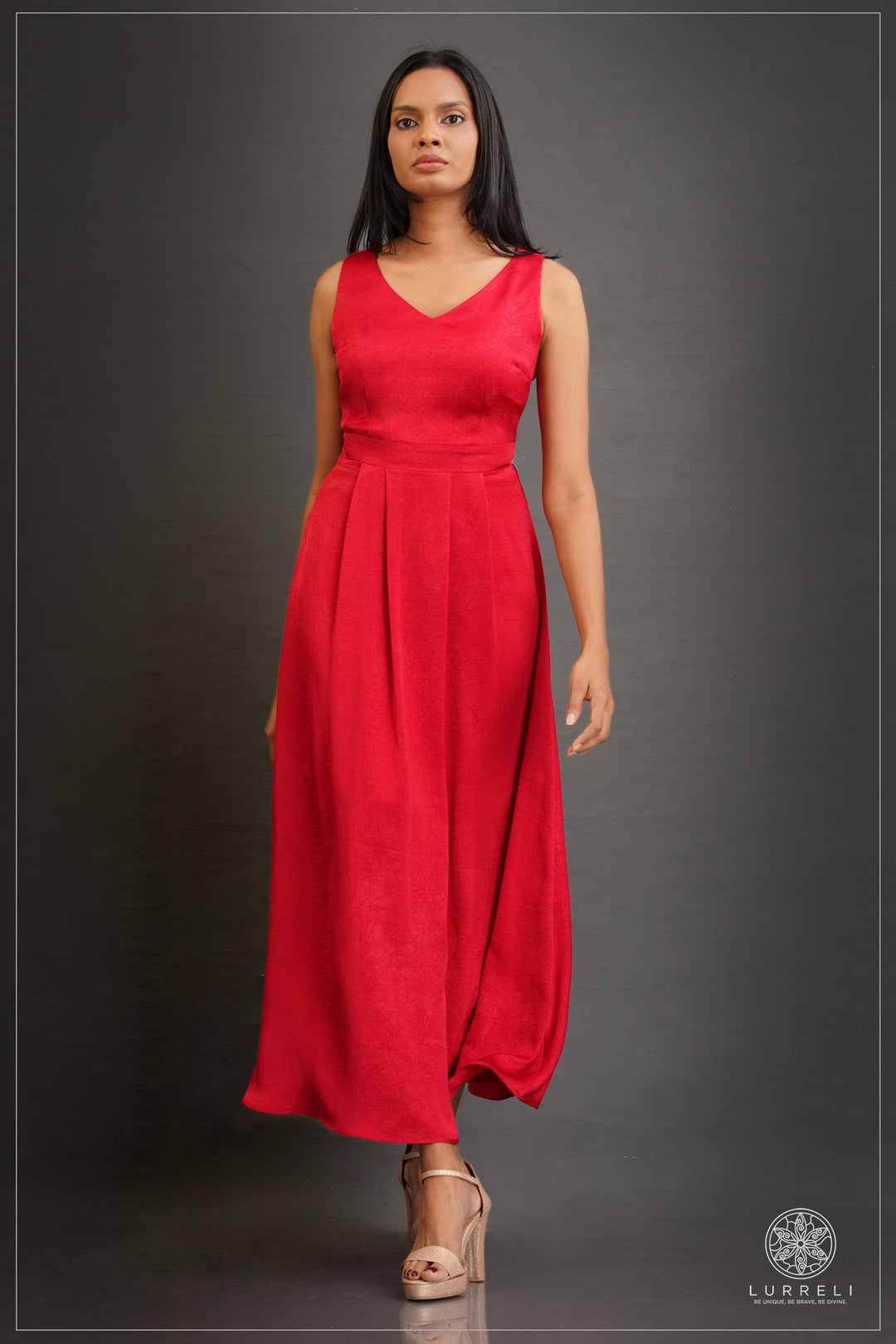 sleeveless maxi dress