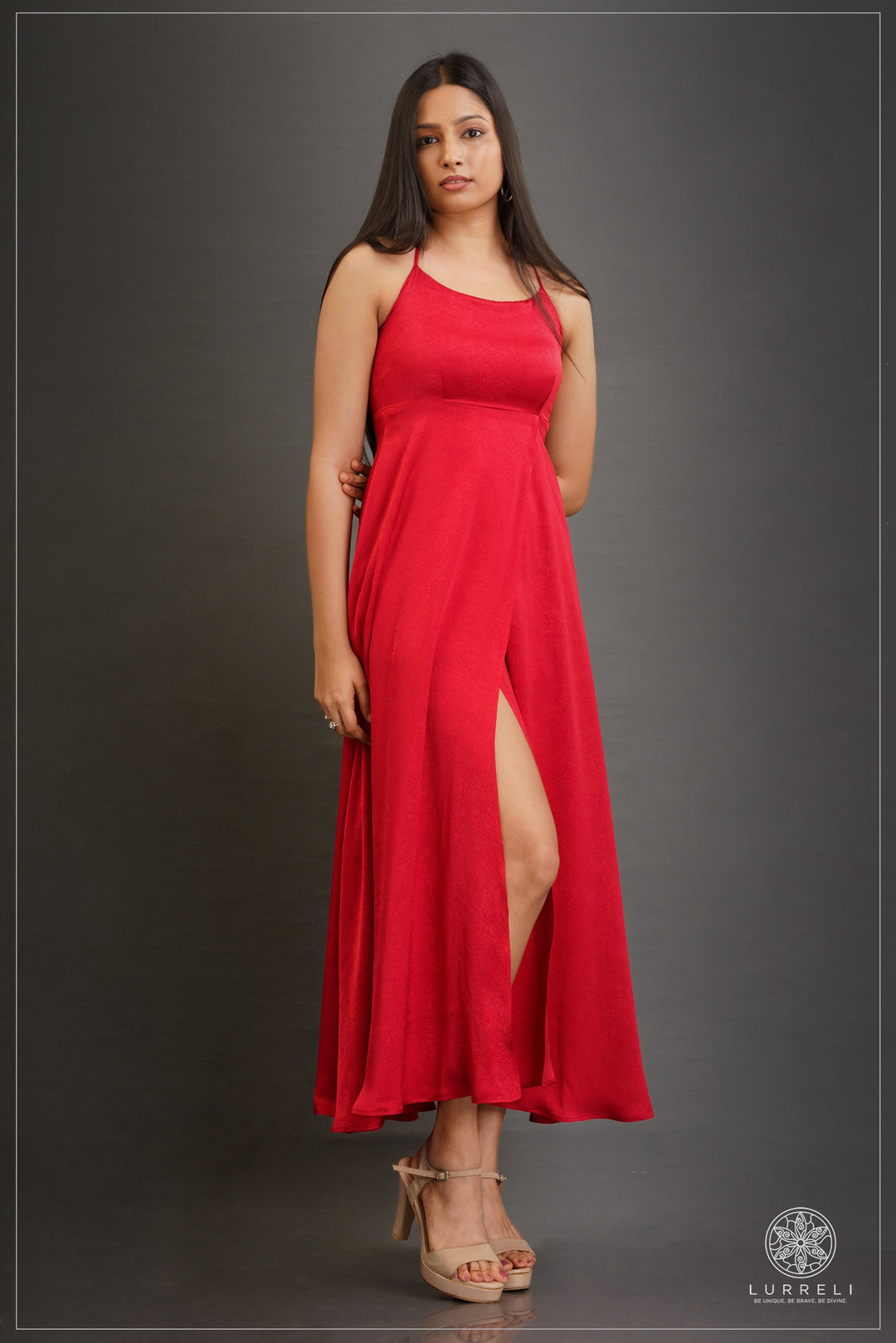 "Evening Strappy Dress"