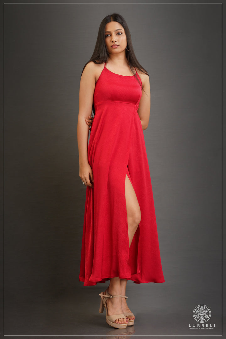 "Evening Strappy Dress"