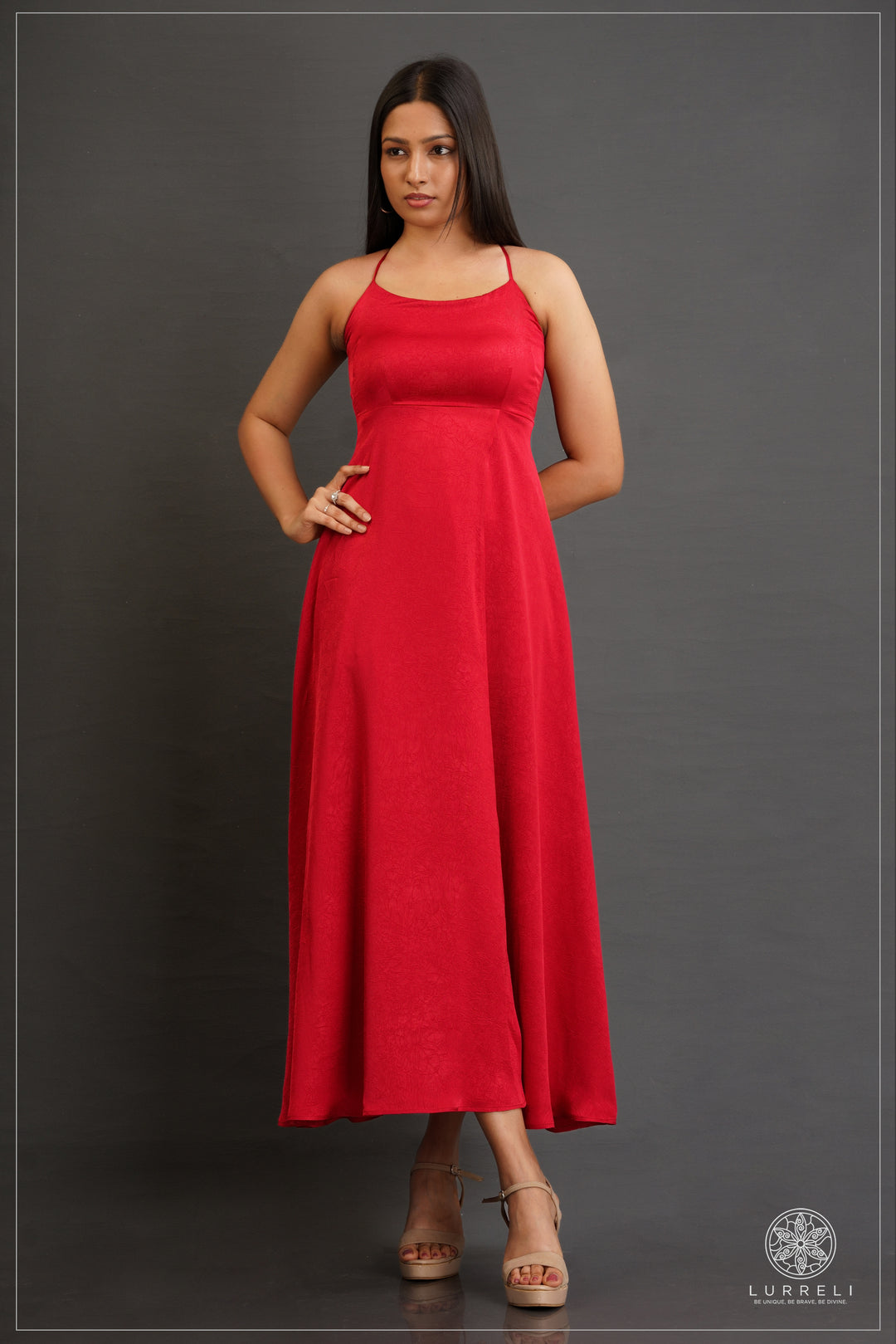 "Evening Strappy Dress"