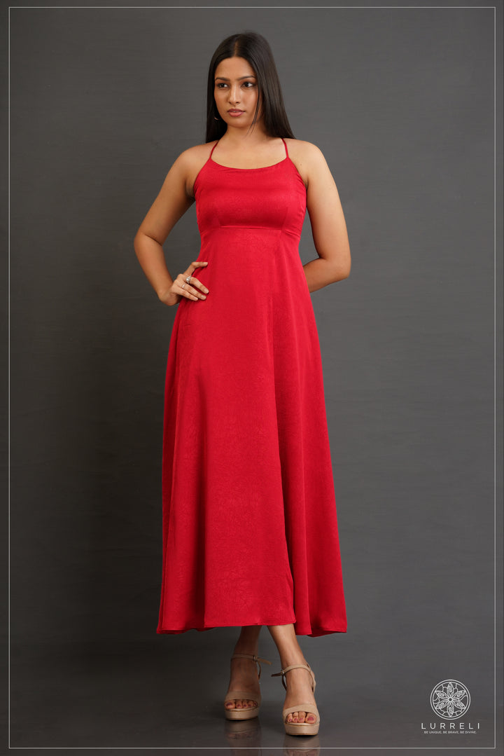 "Evening Strappy Dress"