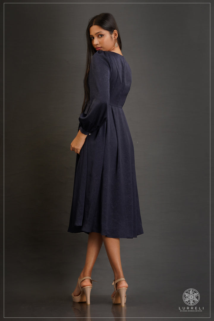 Alora Buttoned Midi Dress