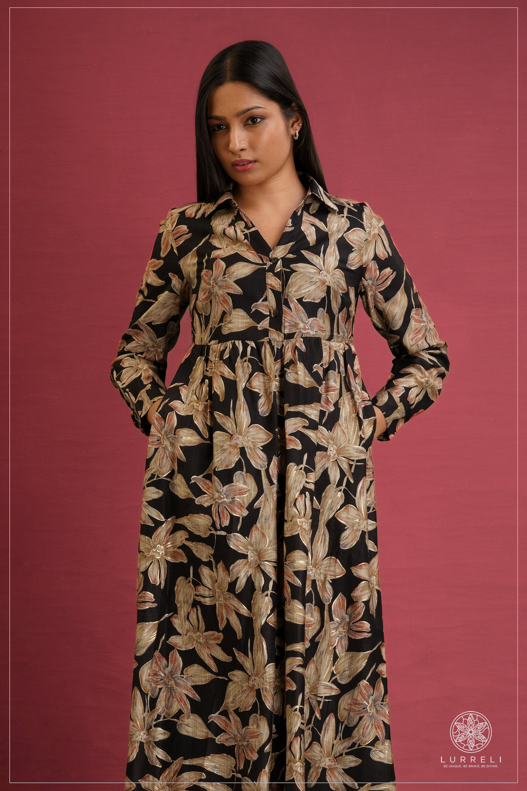 Fit and flare maxi dresses