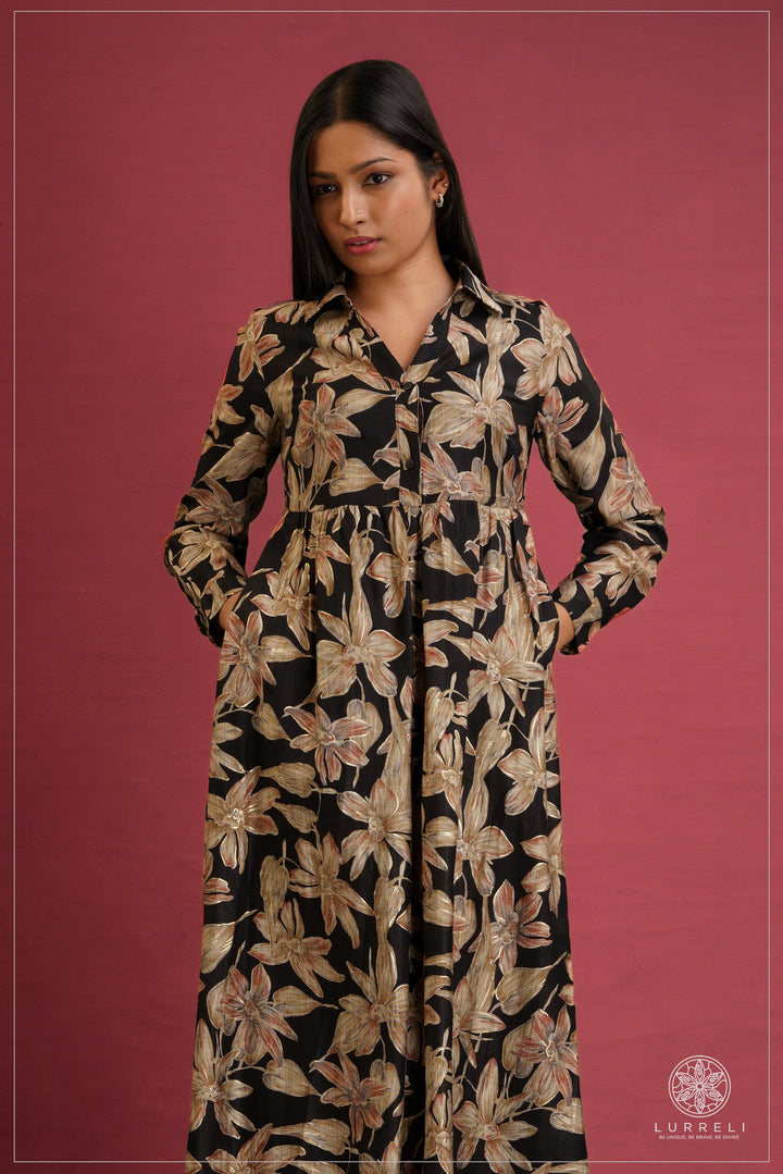 Fit and flare maxi dresses