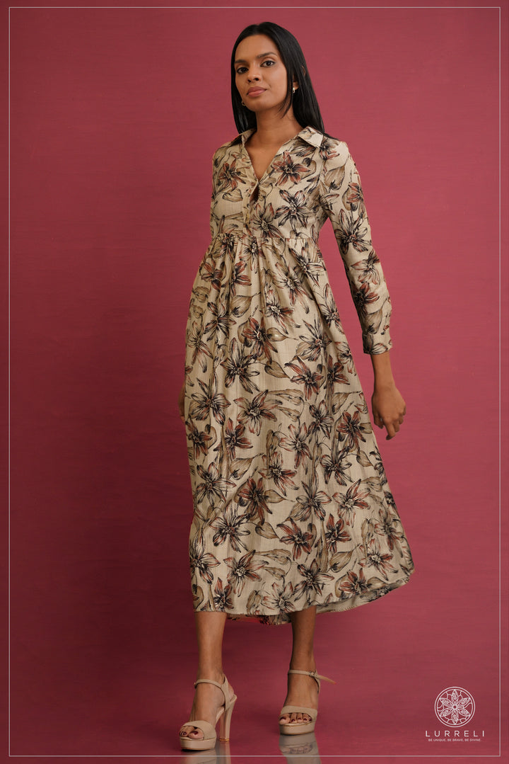 Fit and flare maxi dresses