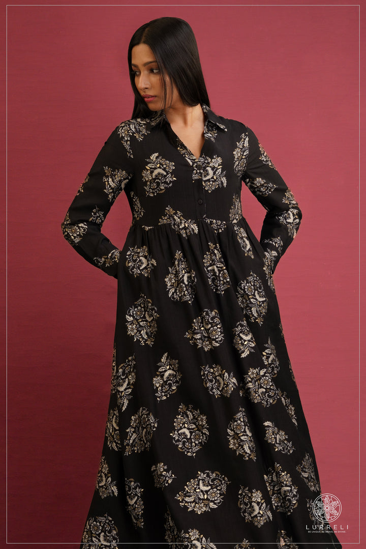 Fit and flare maxi dresses