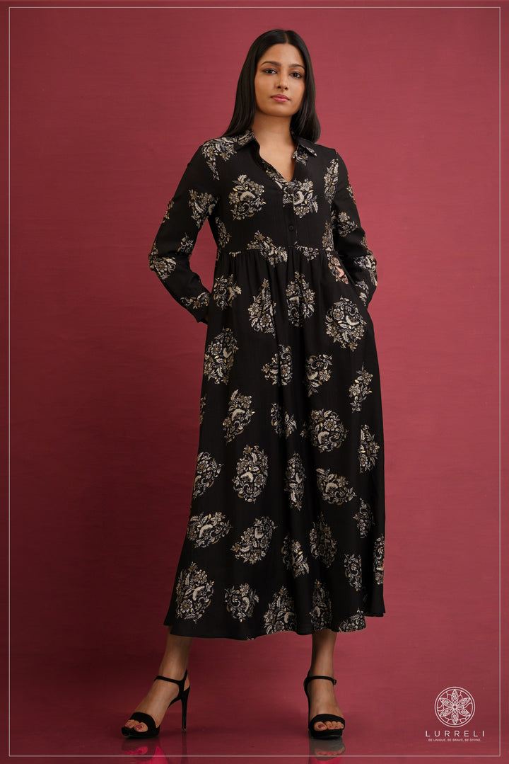 Fit and flare maxi dresses