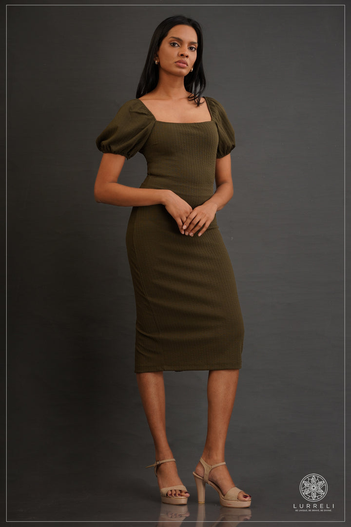 Puff Sleeve Dress