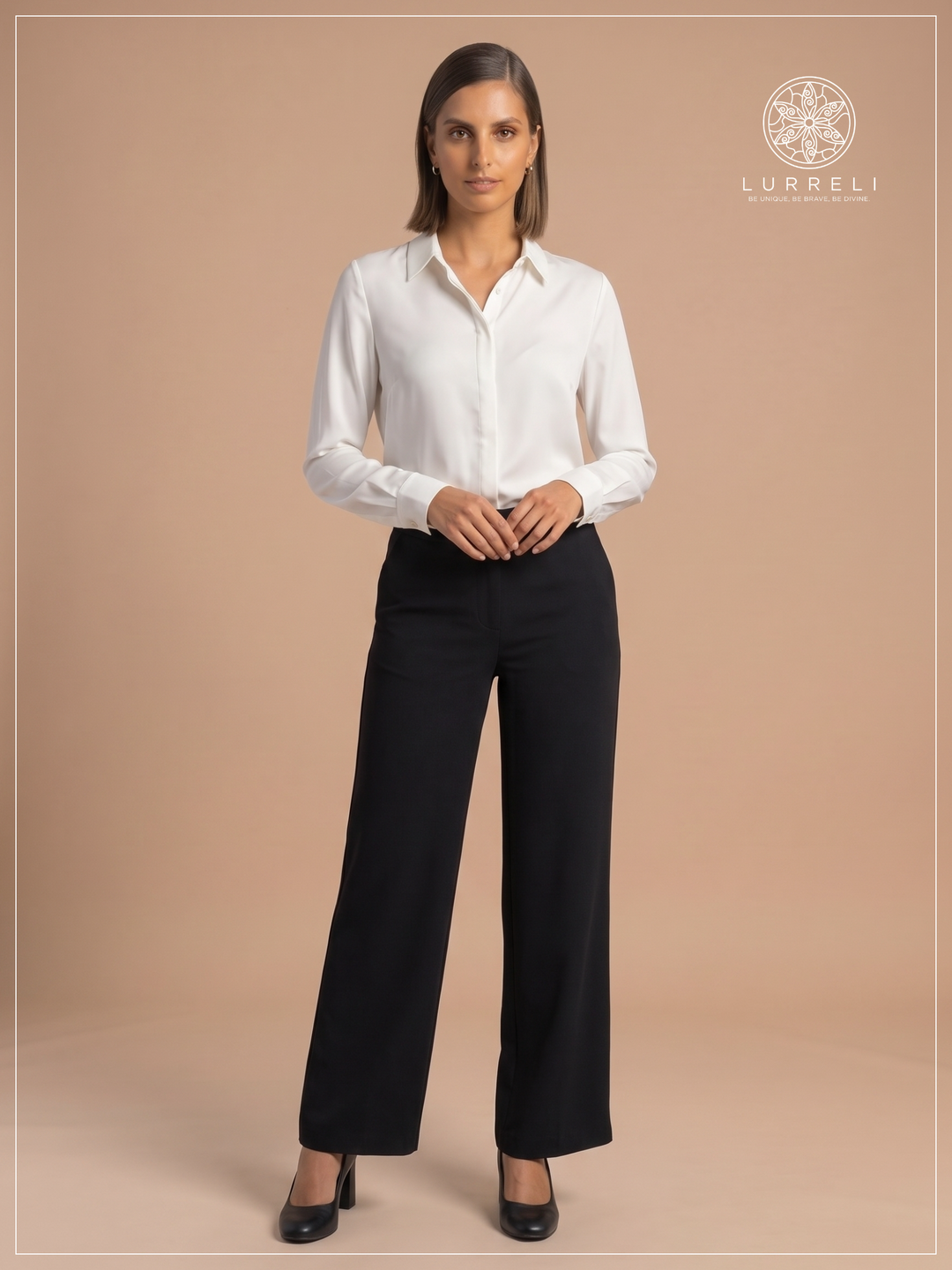 Solid Work Wear Blouse