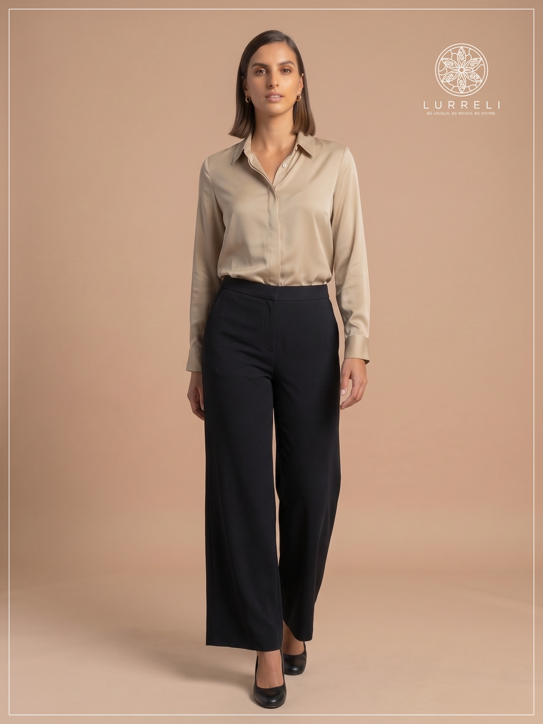 Solid Work Wear Blouse