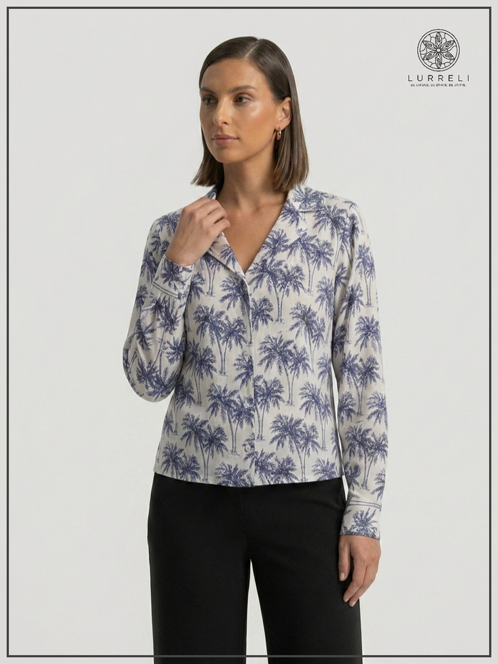 The Riviera Palm Shirt