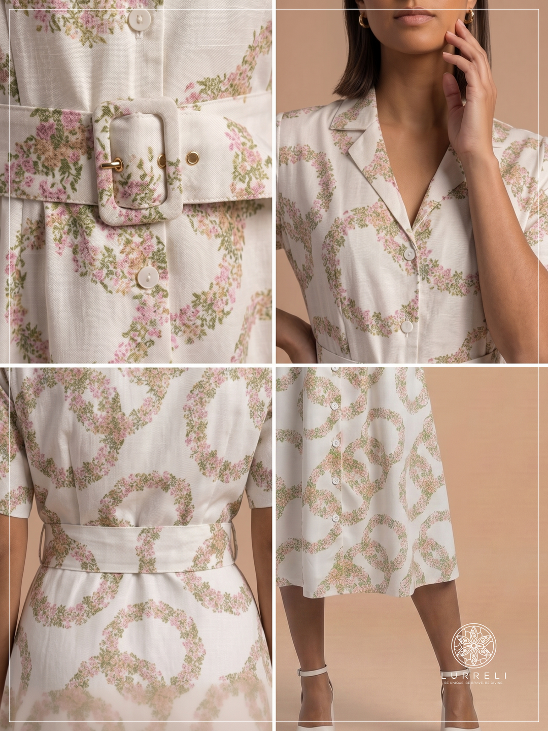 The Primrose Garland Midi Dress