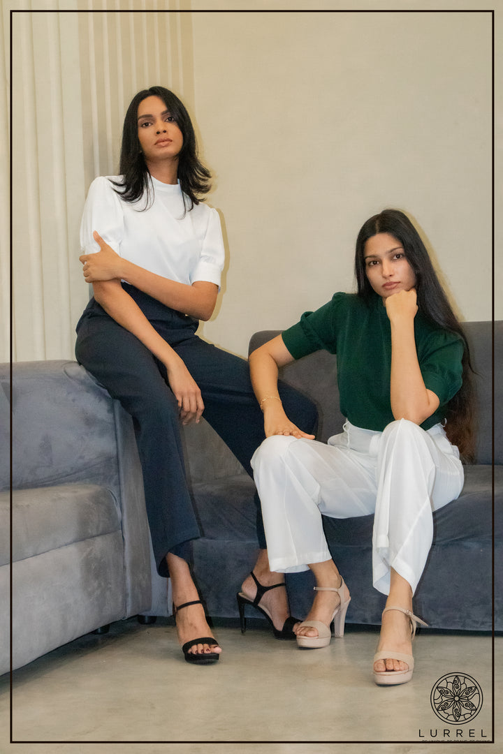 Cup Detail Workwear Top