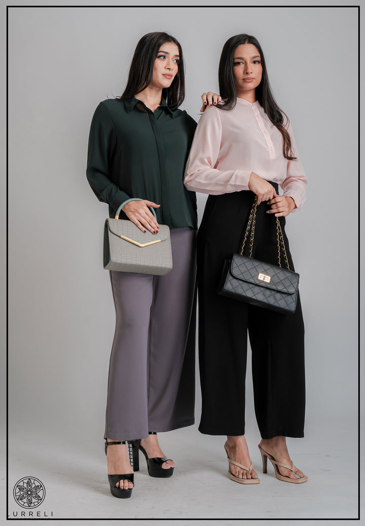 Flared Leg Work Pant