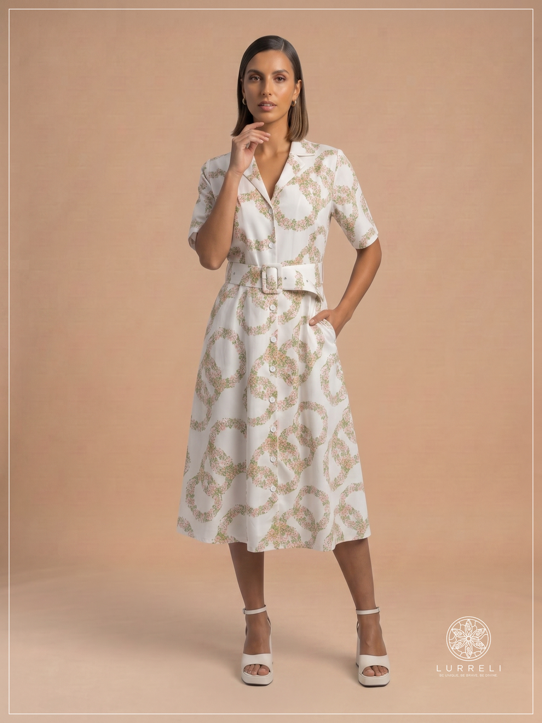 The Primrose Garland Midi Dress