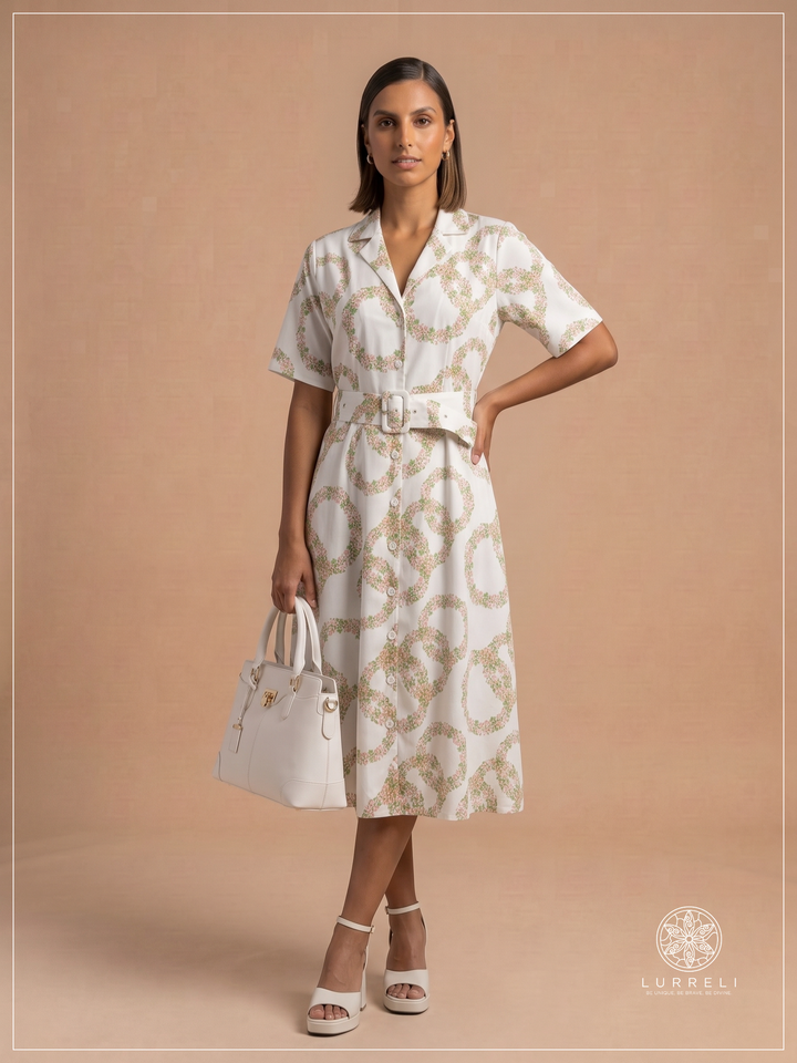 The Primrose Garland Midi Dress