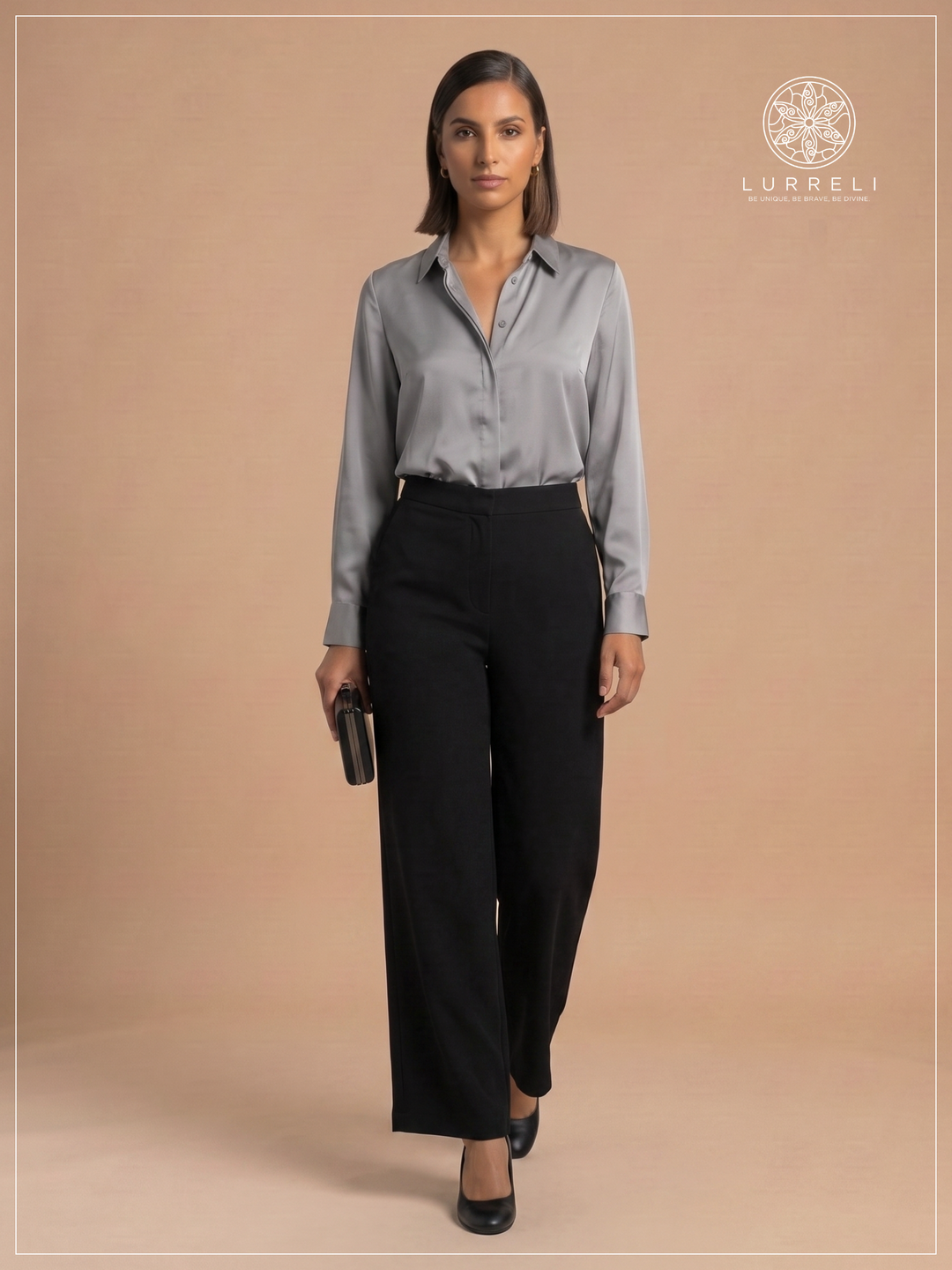 Solid Work Wear Blouse