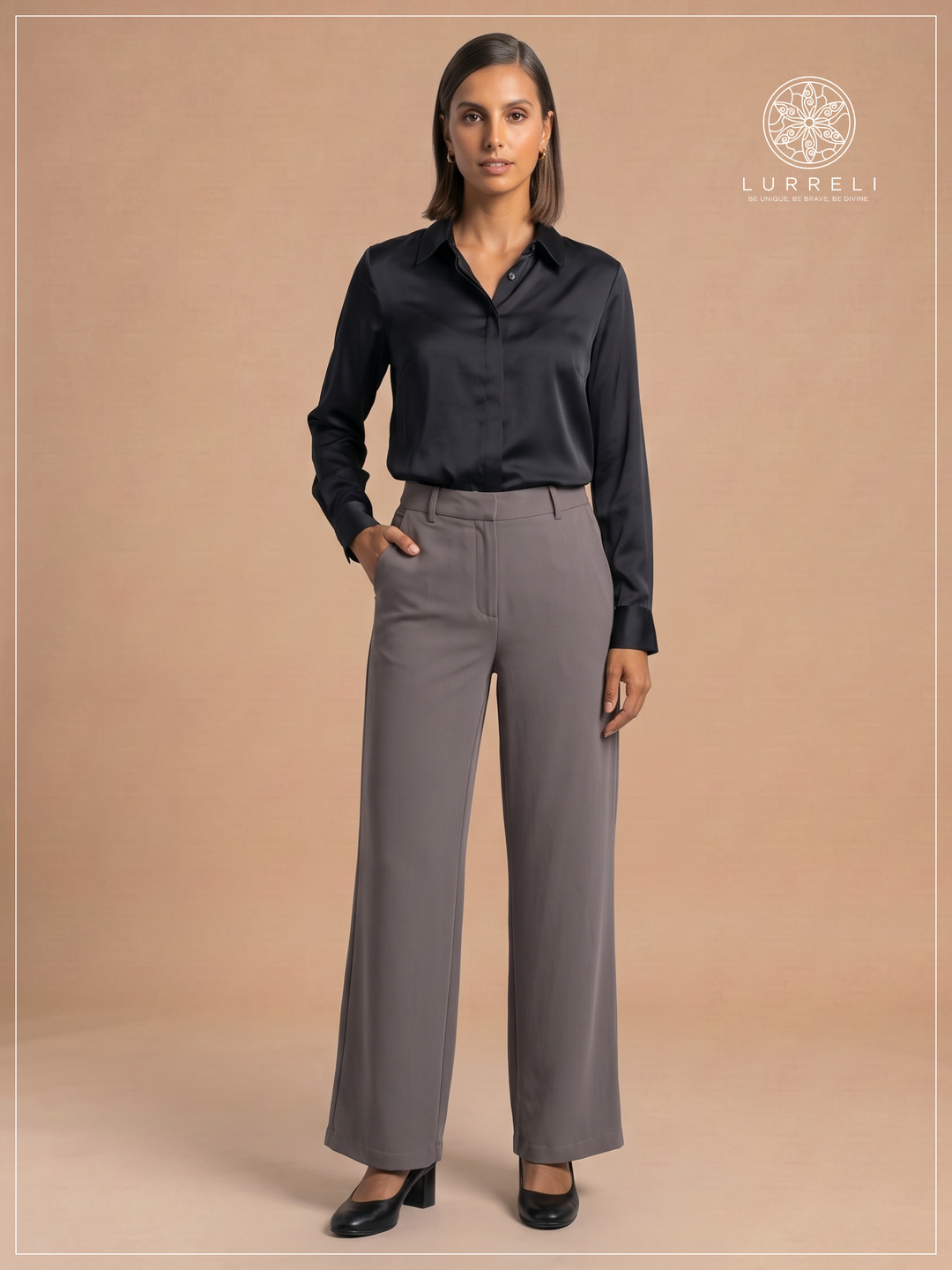 Solid Work Wear Blouse