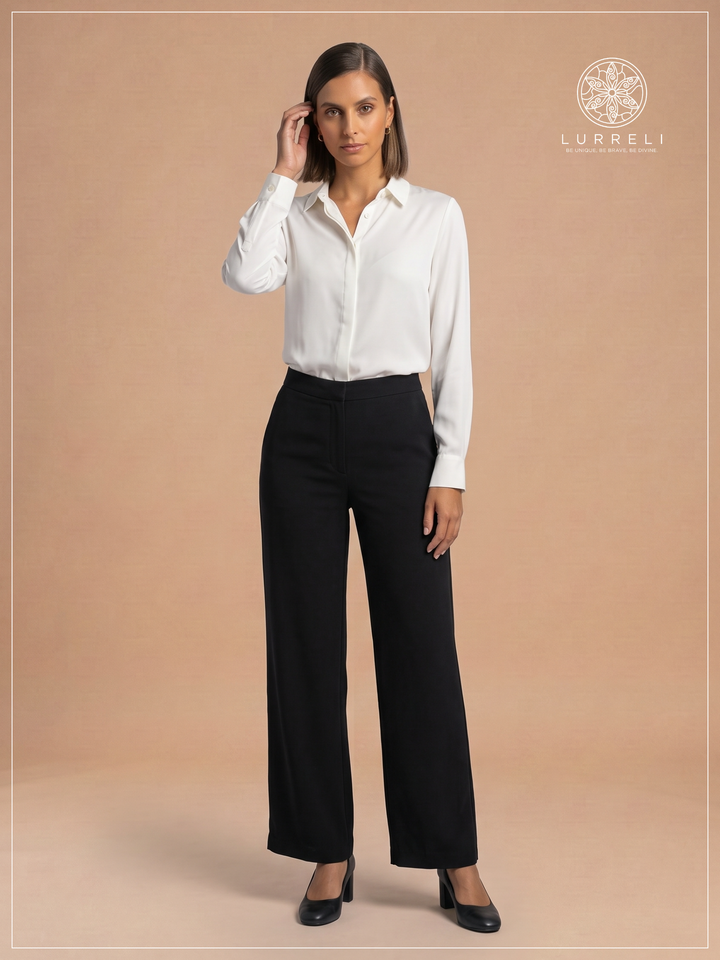Solid Work Wear Blouse