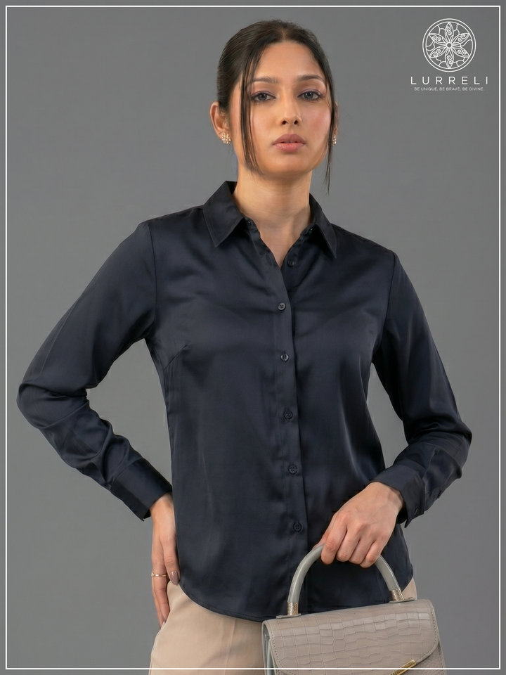 Solid Work Wear Blouse