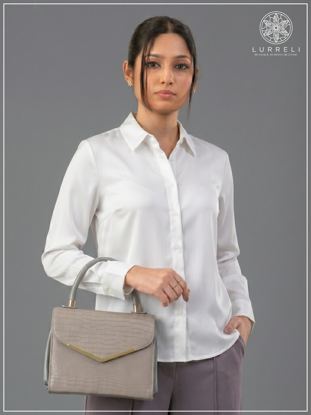 Solid Work Wear Blouse