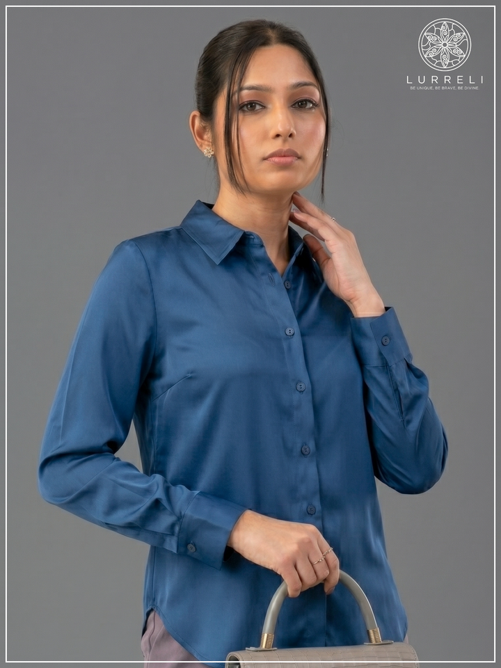 Solid Work Wear Blouse