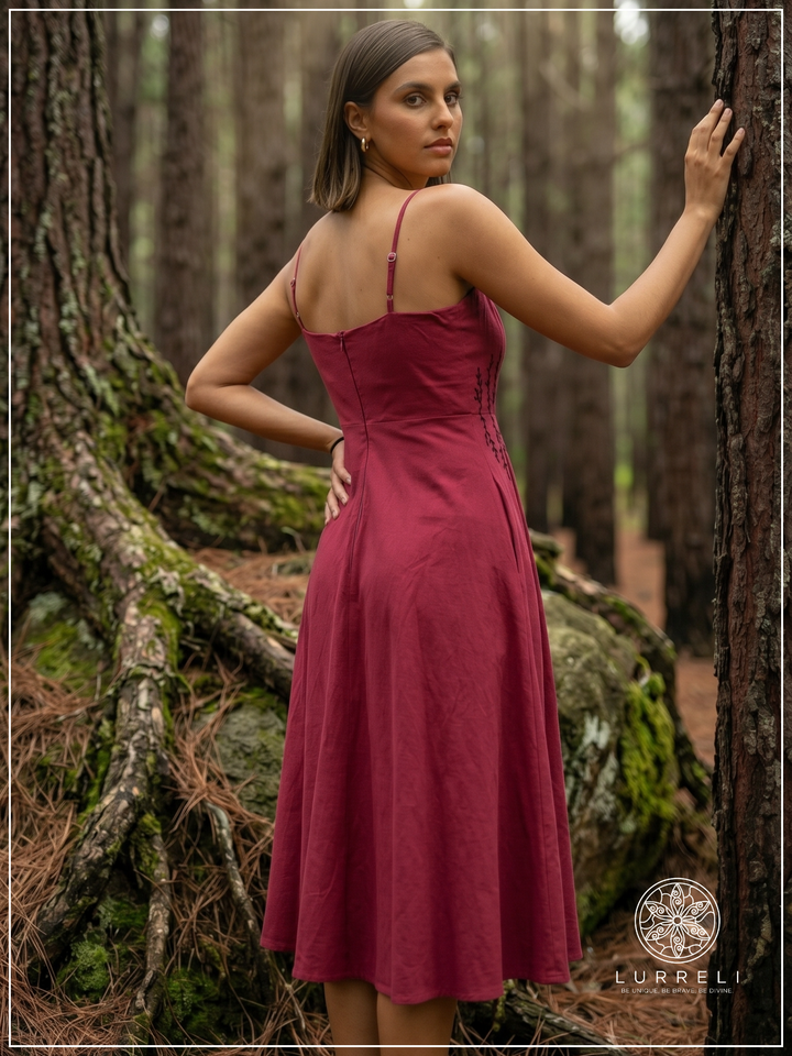Serifine Floral Embellished Maxi Dress