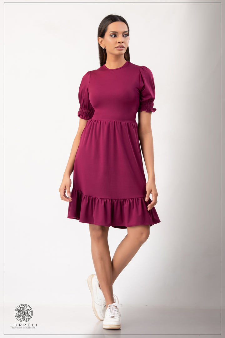 Puff Sleeve Dress