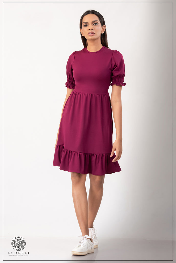Puff Sleeve Dress