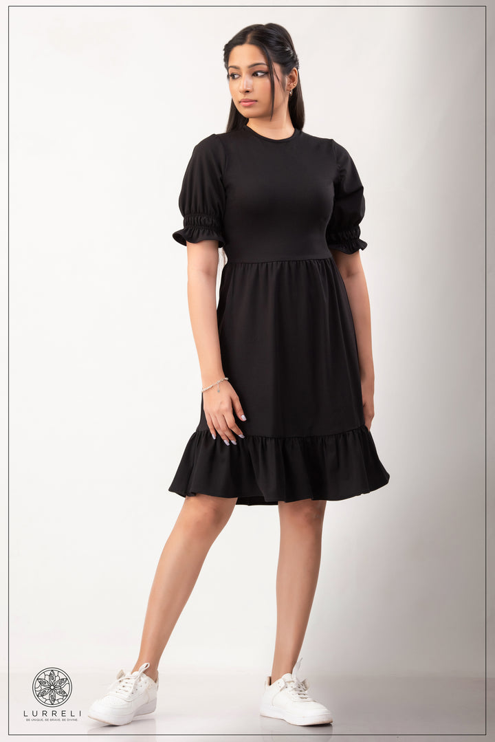 Puff Sleeve Dress