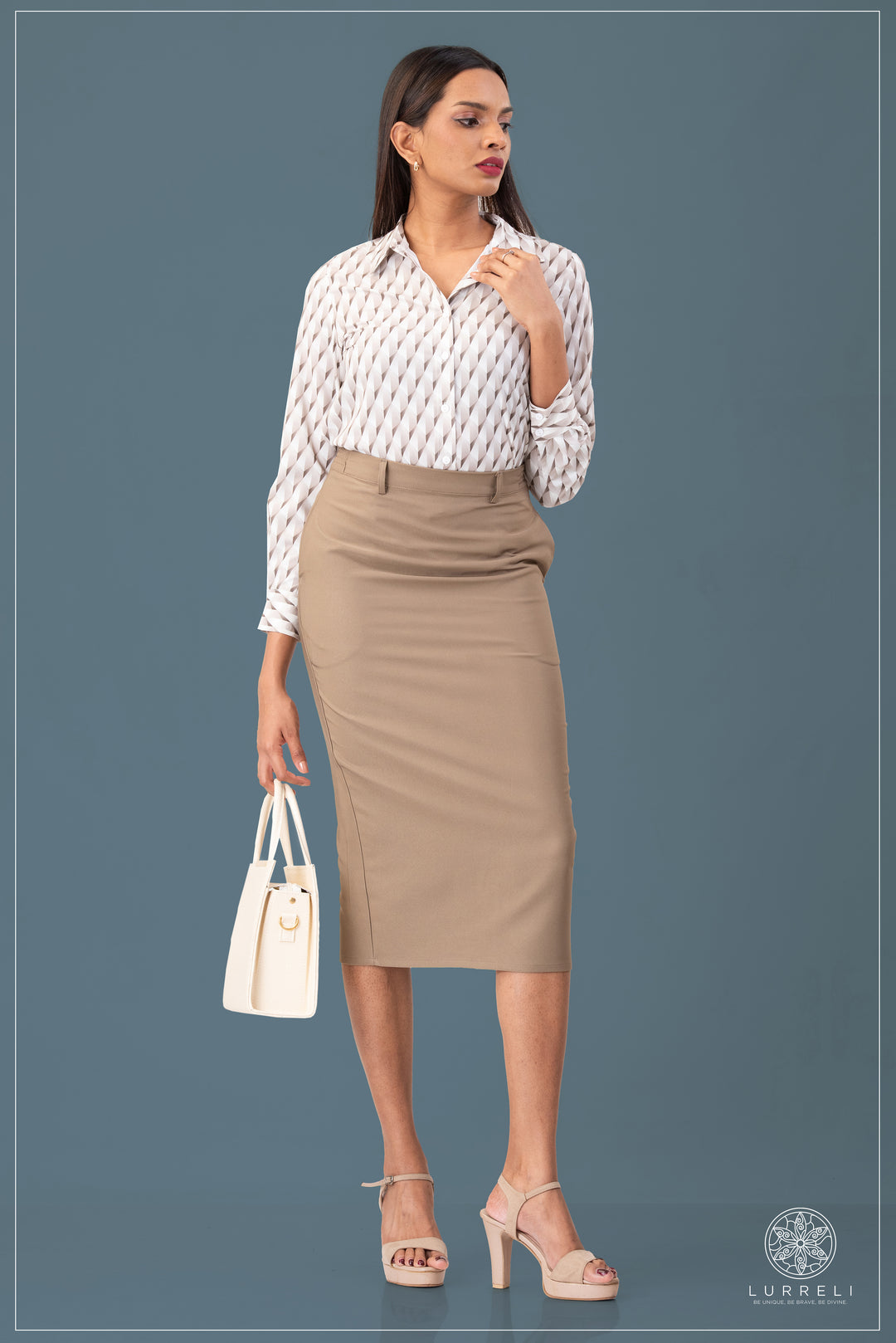 Printed Work Wear Blouse