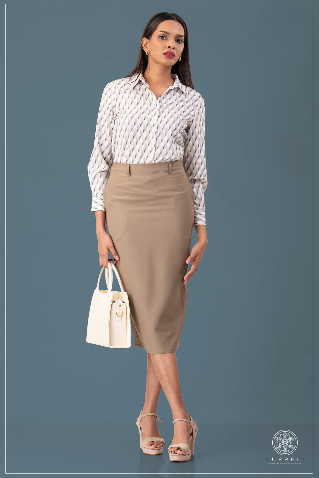 Printed Work Wear Blouse