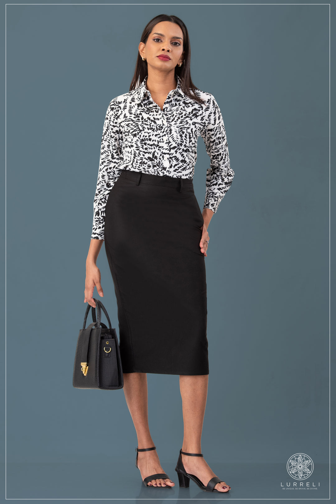 Printed Work Wear Blouse