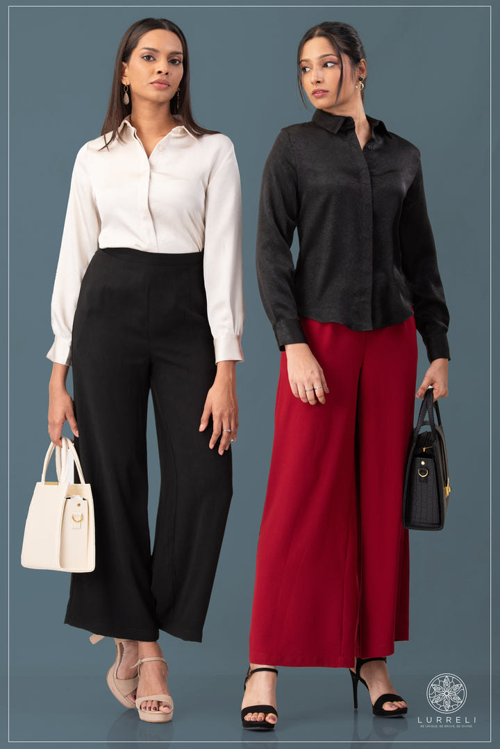 Solid Work Wear Blouse