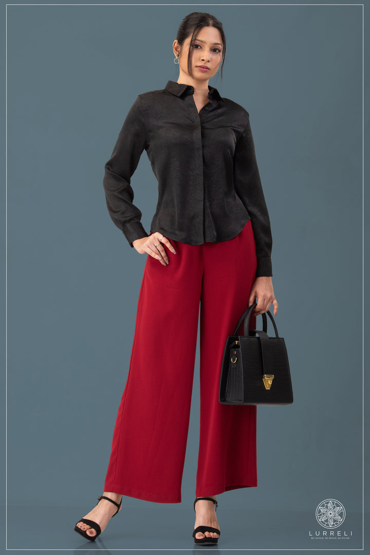 Solid Work Wear Blouse