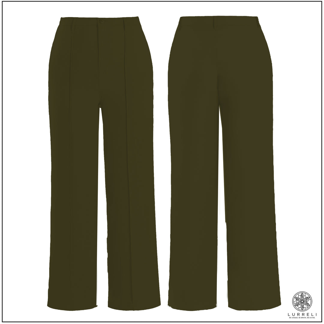 Front Pleated Workwear Pant