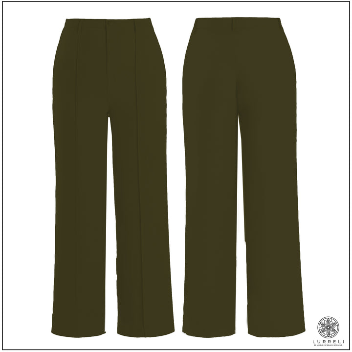 Front Pleated Workwear Pant