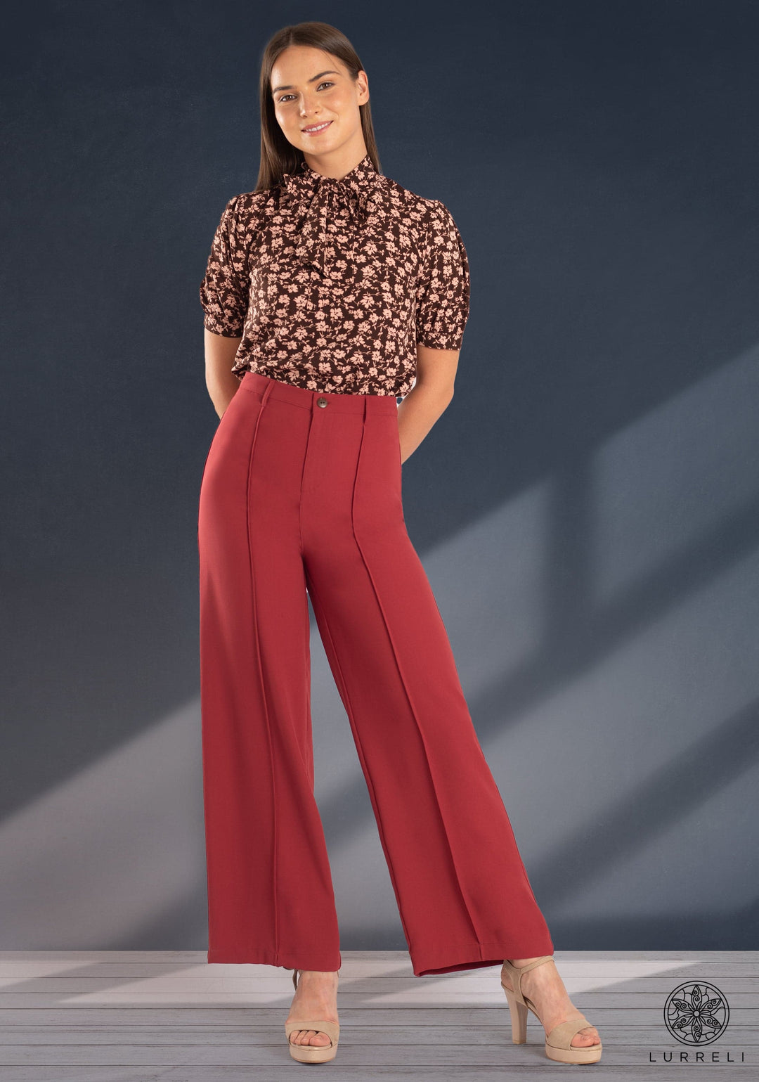 Front Pleated Workwear Pant