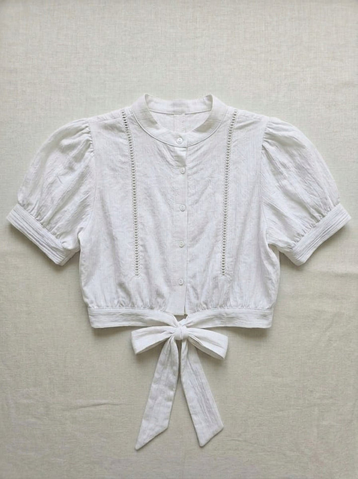 Plumeti Cotton Blouse