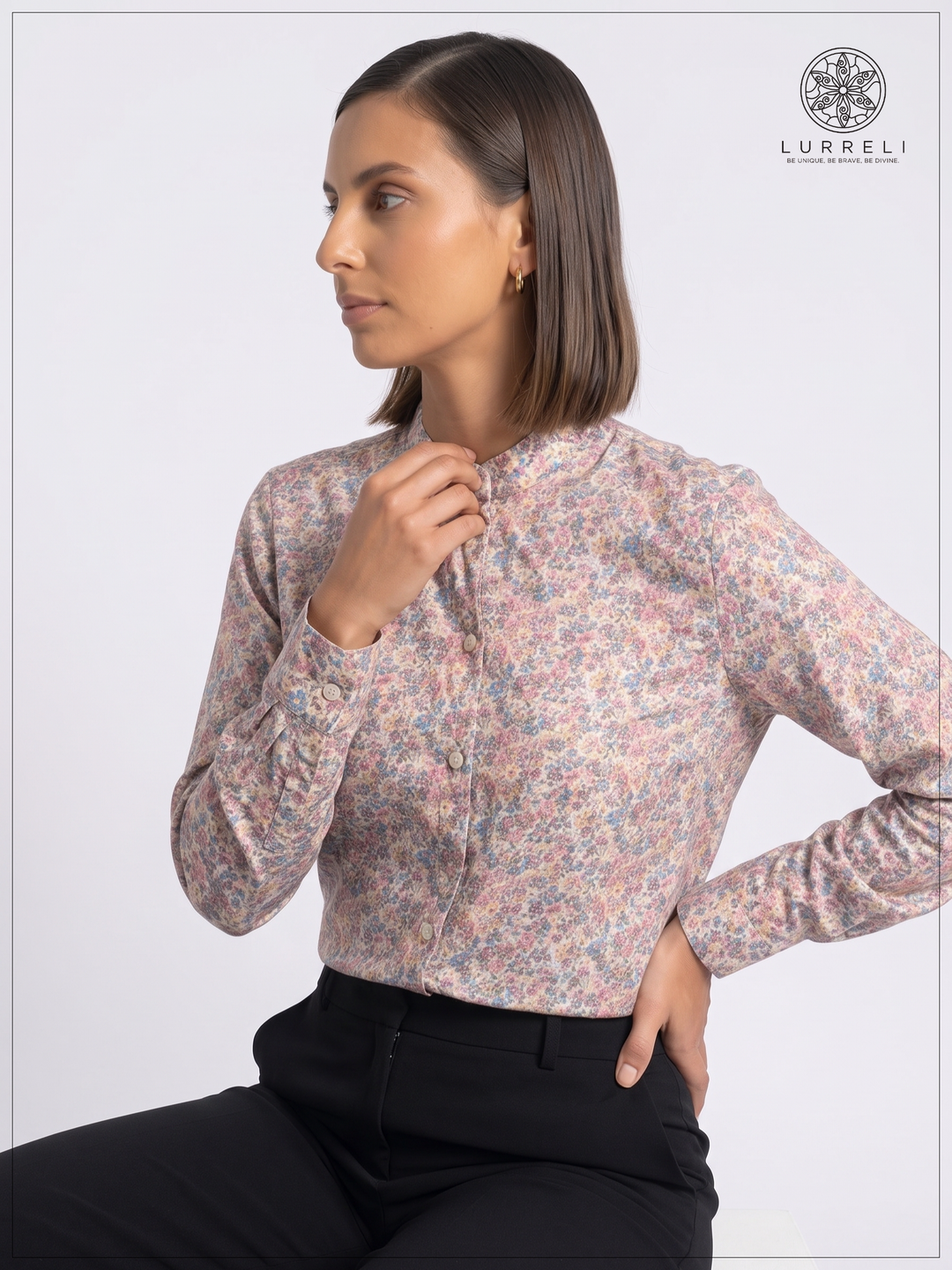Floral Workwear Blouse